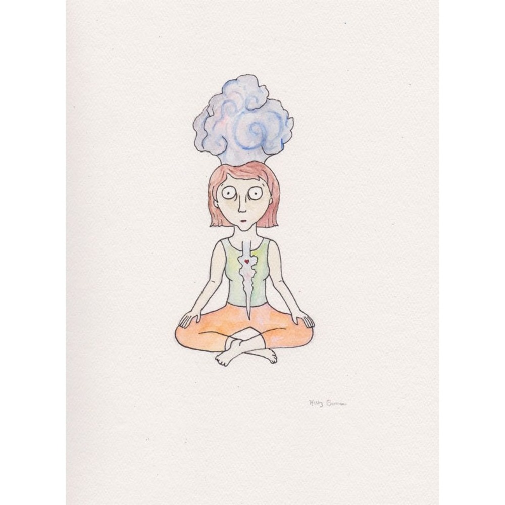 Healing‎ Visualization - Original Watercolor Painting SALE